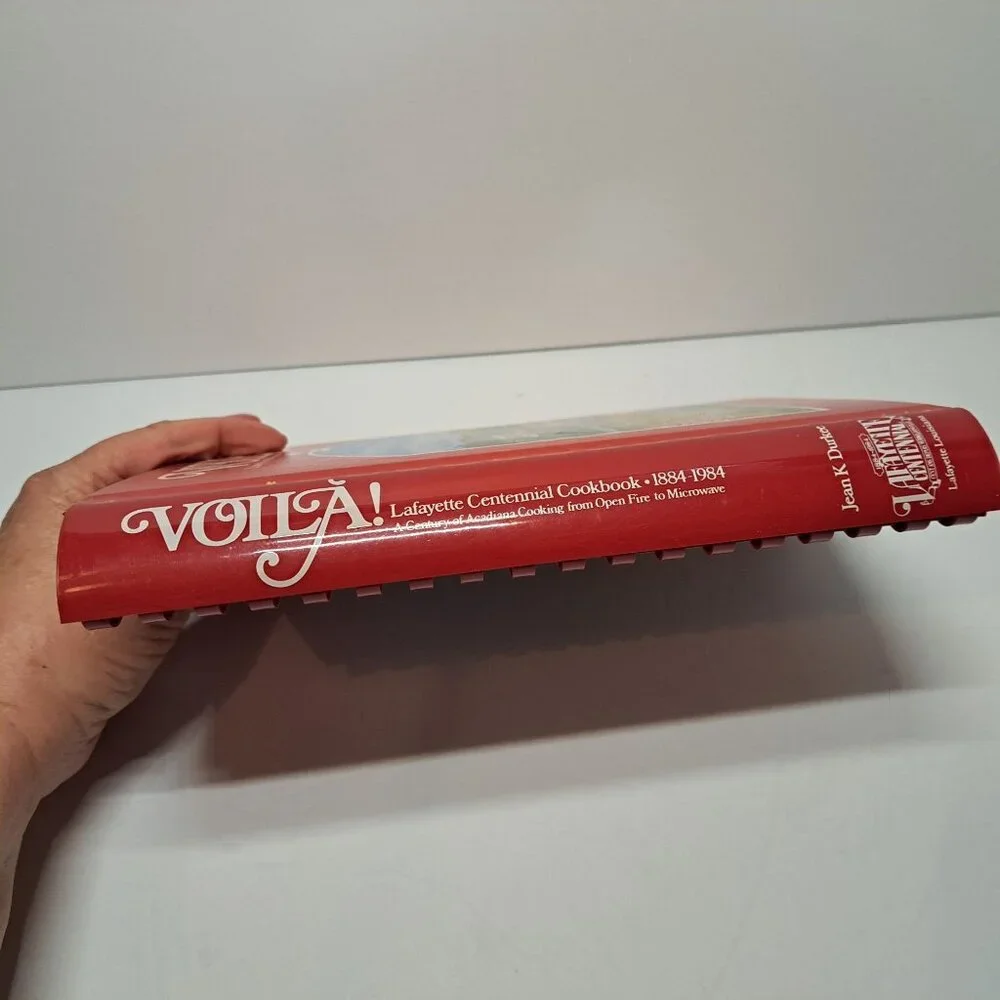 Voilà! Lafayette Centennial Cookbook 1884-1984 By Jean‎ K Durkee Spiral-Bound